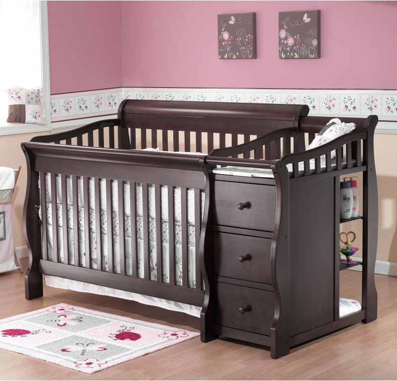 Sorelle Princeton Crib with Changer & Reviews Wayfair
